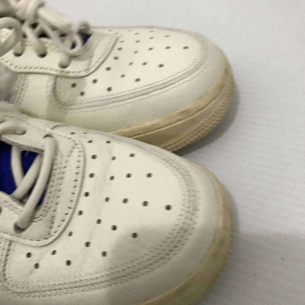 Nike Air Force 1 '07 'Sherpa Fleece' White Blue Kid Size 6